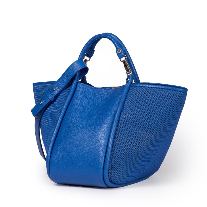 Yuma medium 3 in 1 convertible leather handbag with detachable shoulder strap