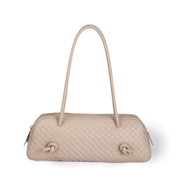 Grace woven elongated bag in braided calfskin