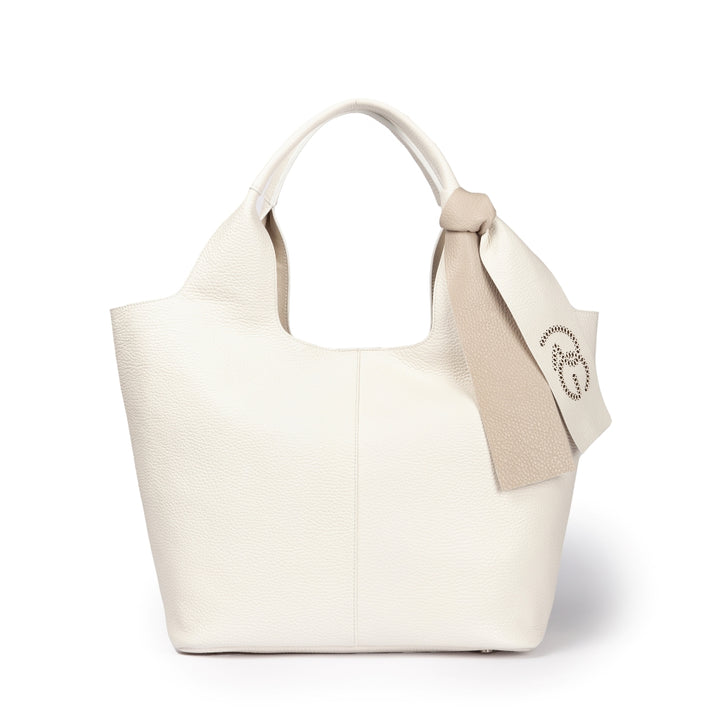 Maia Tote borsa hobo in pelle martellata