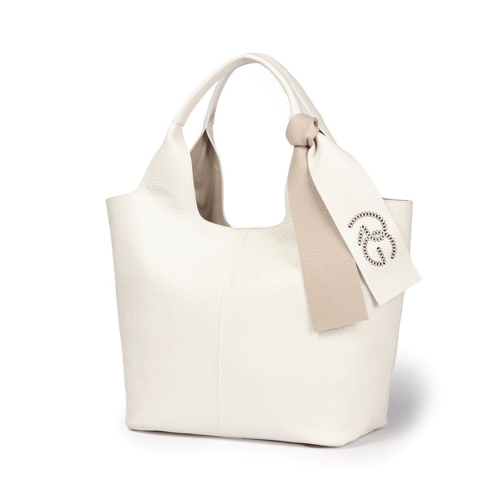 Maia Tote borsa hobo in pelle martellata